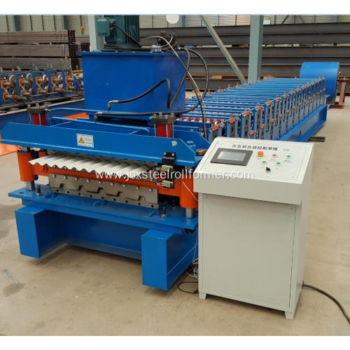 South Africa Low Price Double Roofing Sheet Machine